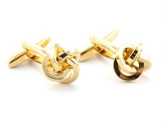 Cufflinks knott gold