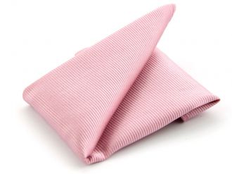 Hanky - silk - pink - 25x25cm - NOS