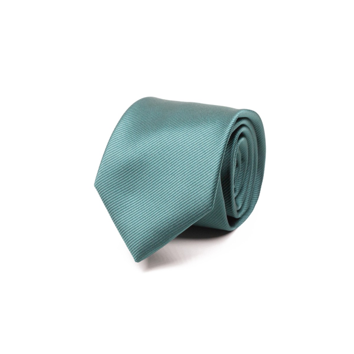 Necktie - polyester - dark green