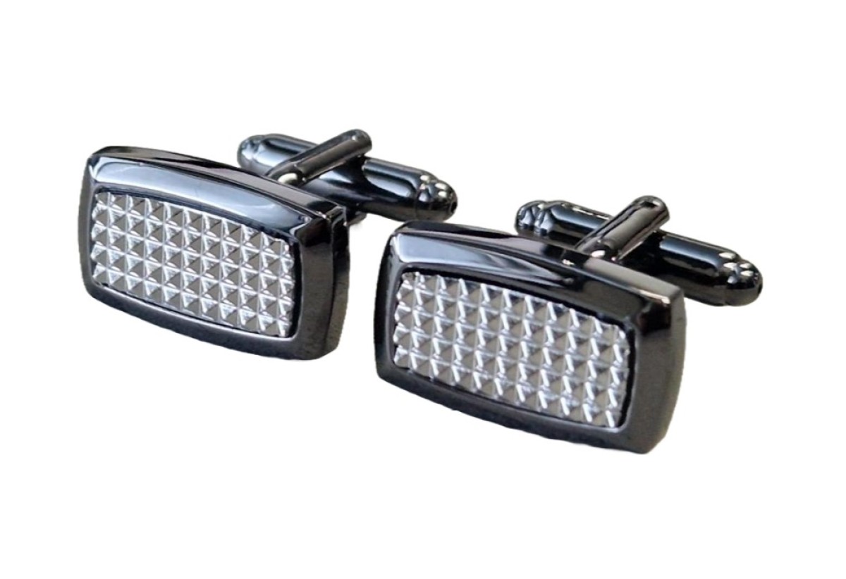 Manchetknopen titanium rooster Manchetknopen titanium rooster