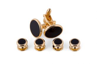 Manchetknopen incl. bijpassende studs Manchetknopen incl. bijpassende studs