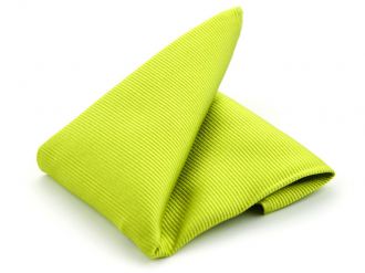 Pochet - zijde - lime - 25x25cm - NOS