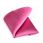 Pochet - zijde - fuchsia - 25x25cm - NOS