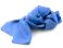 shawls polyestersatijn 05 mid blue 25x160 cm