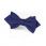 bow tie point polyester satin navy