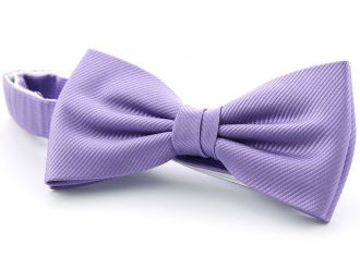 Strikje - zijde - lila - NOS