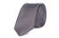 necktie polyester satin light grey 5cm