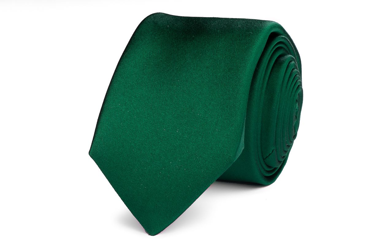 necktie progetto premium 100 silk nos green